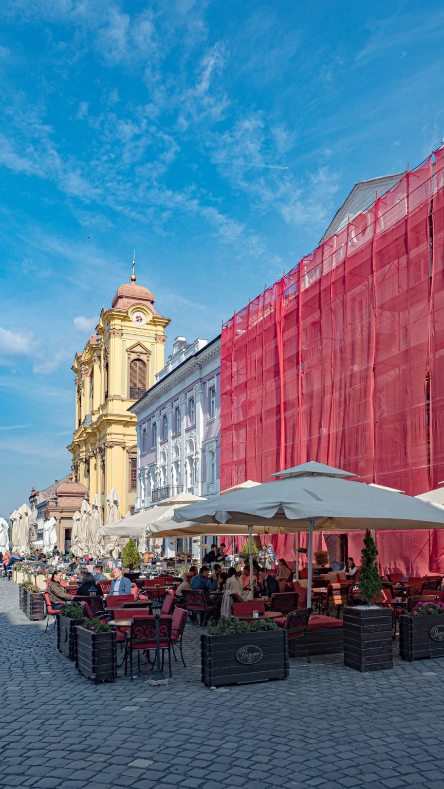 La place de timisoara - Roumanie